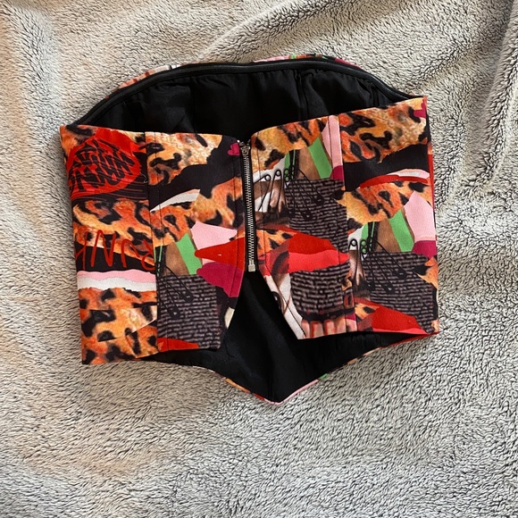 nwot princess polly y2k strapless top - Picture 4 of 4